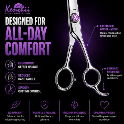 Kenchii Scorpion Dog Grooming Shears - Image 4