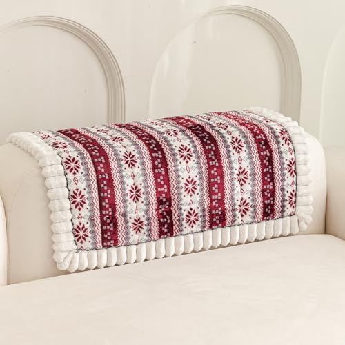 Christmas Couch Cover, Christmas Plush Sofa Cover for Dog Pet 1PC - Image 2