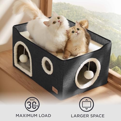 Bedsure Extra Wide Cat House Bed - Image 4