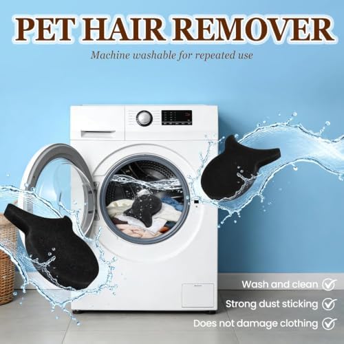 Pet Hair Remover for Laundry, Reusable Dog & Cat Hair Remover Tool, Effectively - Image 4