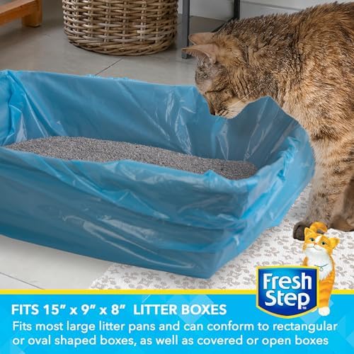 Fresh Step Drawstring Cat Litter Liners, 2.5 ft x 17 in - Image 4
