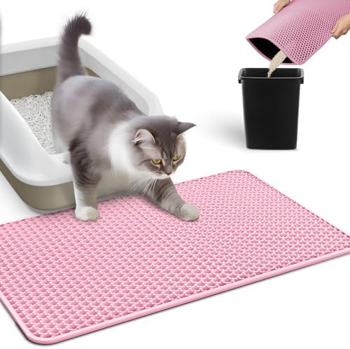 Powools Cat Litter Mat, 23.2 x 14.6 in, Waterproof by Powools