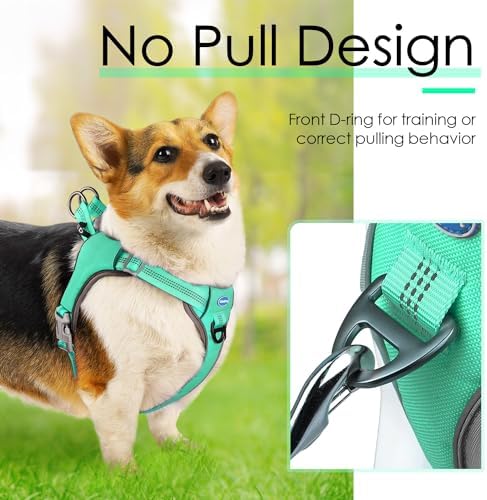 ThinkPet No-Pull Harness, Escape Proof Step-in Reflective Dog Vest Adjustable - Image 3