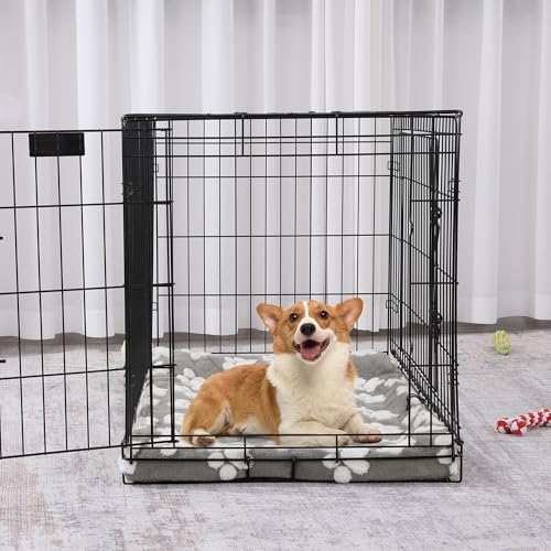BALAPET Washable Dog Crate Pan Cover, Soft Plush Velvet Liner - Image 6