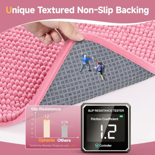 Ophanie Pink Door Mat 28x18, Muddy Mats - Image 3