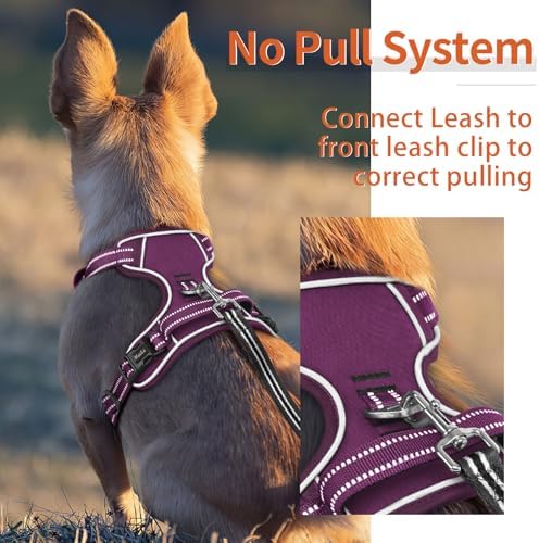 HEELE Dog Harness for Medium Dogs No Pull Dog Vest Harness - Image 5