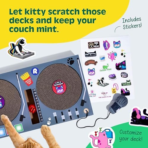 DJ Scratchpad Enrichment Cat and Kitten Toys - Image 5