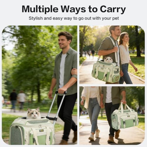 Cozy Cruiser Pet Carrier with Wheels - Image 4