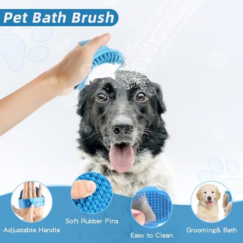 Dog Brush Dog Grooming Kit 6PCS Dog Brush - Image 6