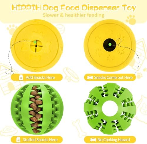 HIPPIH Dog Puzzle Toy 2 Pack, Interactive Dog Toys - Image 5
