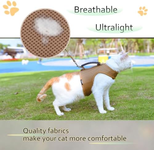 Cat Harness and Leash Set for Walking Escape Proof - Image 6