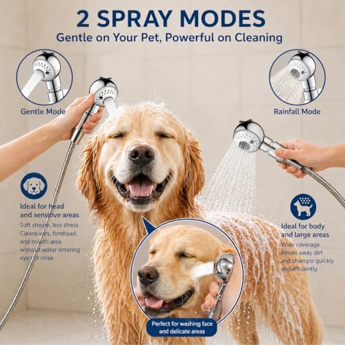 Quiet Dog Shower Attachment - Image 3
