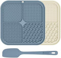 ChefAide 2 Pack Lick Mat for Dogs, Cats & Puppies by ChefAide