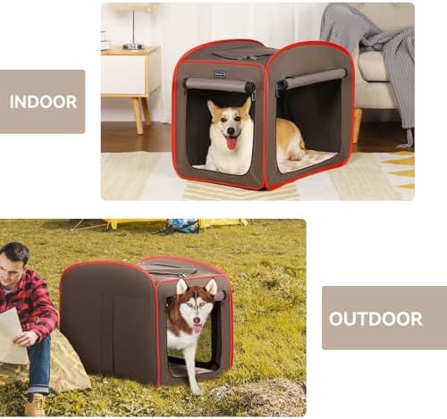 Petsfit Pop Up Dog Crates Kennel Carrier, Portable and Lightweight, Included - Image 6