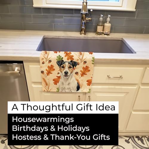 Caroline's Treasures Parson Russell Terrier Dogs Kitchen Towel 15x25 in - Image 5