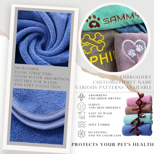 xrlsg Personalized Cat Towel Custom Towel - Image 2