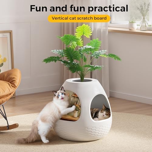 Eggloa6 Plant Litter Box, Hidden Cat Litter Box - Image 3