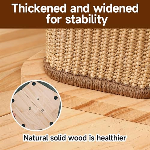 Cat Scratching Post for Indoor Cats, Kitten sisal Scratch Post for Cute Small - Image 4