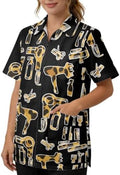 Funny Print Barber Jackets & Smocks by Hdjxbdhsv