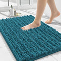 Smiry Bathroom Rugs 24X16, Extra Soft Rubber Backing Chenille Bath Mats by Smiry