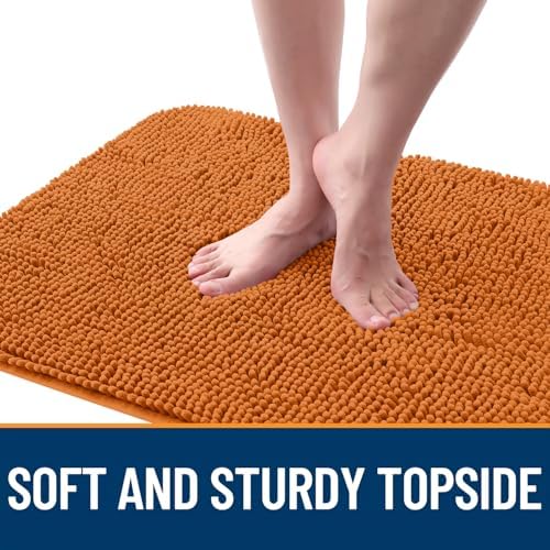 OLANLY Dog Door Mat for Muddy Paws 70x35, Super Absorbent Chenille Mud Mat - Image 4
