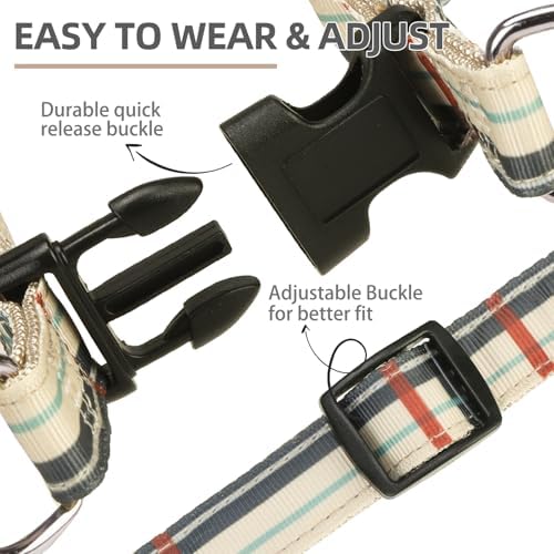 PUPTECK No Pull Dog Harness Medium Sized Step-in Adjustable Puppy Vest - Image 3