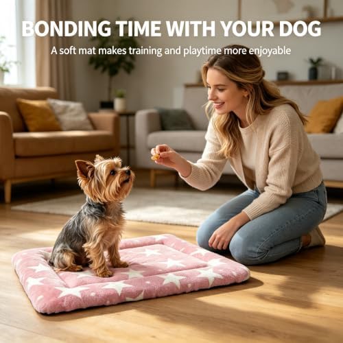 Dog Bed Mat - Soft Crate Pad for Kennel, Durable Pet Bed for Small Dogs & Cats - Image 7