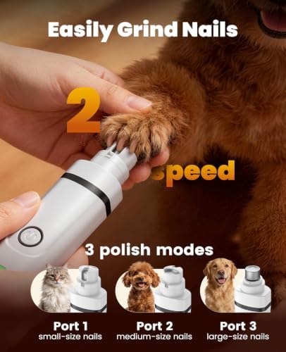 oneisall Dog Clippers and Paw Trimmer Grooming Kit - Image 6