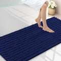 Smiry Bathroom Rugs 59X20, Extra Soft Rubber Backing Chenille Bath Mats by Smiry