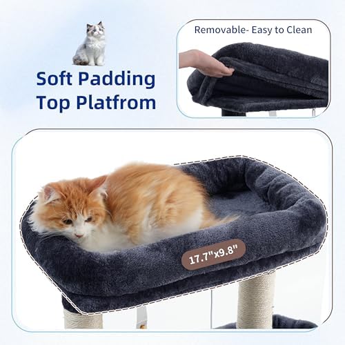 Gitelsnour 55.1'' Cat Tree Tower - Image 4