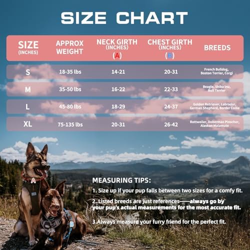 AUROTH Tactical Dog Harness Medium Sized Dog No Pull Adjustable Dog Vest - Image 6