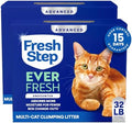 Fresh Step Advanced Ever Fresh Unscented Clumping Cat Litter, 16 lb., 2 Pk by FreshStep