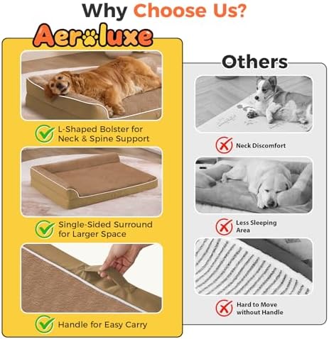 XXL Orthopedic Dog Bed, Extra Large Dogs - Image 3