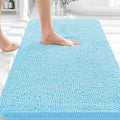 OLANLY Small Bathroom Rugs 30x18, Extra Soft Absorbent Chenille Bath Rugs by OLANLY