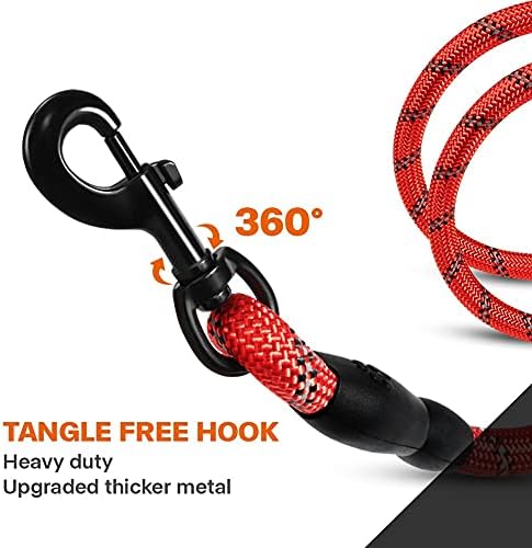 Taglory Rope Dog Leash for Small Medium Dogs, 5 FT Padded Handle - Image 6