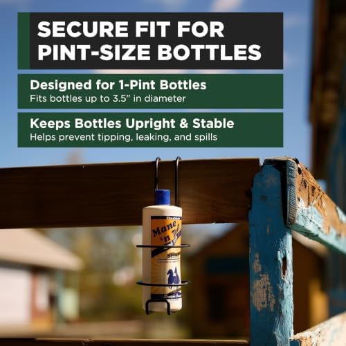 SCENIC ROAD Spray Bottle Holder 1-Pint Powder Coated USA - Image 4