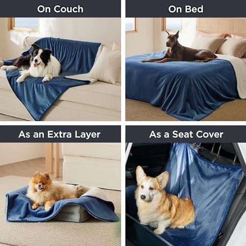 Bedsure Waterproof Blanket for Bed Soft Sherpa Fleece Throw, Queen 90x86 - Image 6