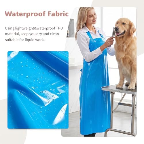 Nanxson TPU Waterproof Apron Lightweight Work Apron - Image 2