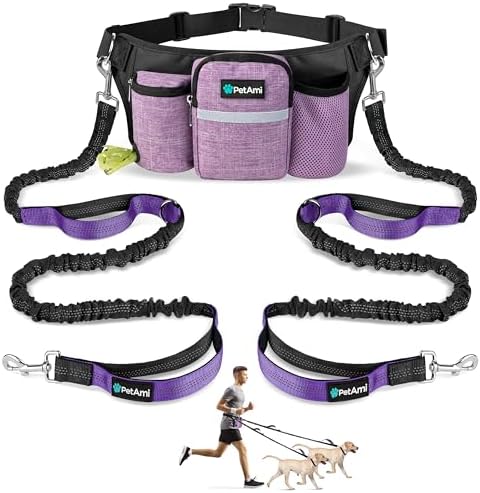 PetAmi Premium Hands Free Dog Leash by PetAmi