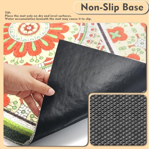 Jumbo Cat Litter Mat Catcher 35"x24" | Ultra-Absorbent Litter Box Rug - Image 6
