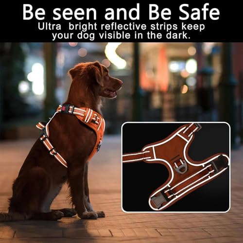 Timos Dog Harness for Large, Reflective No Pull Vest - Image 3