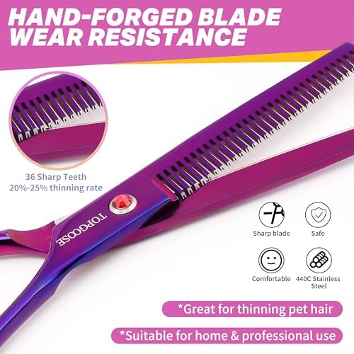 7.5" Dog Grooming Scissor - Image 4