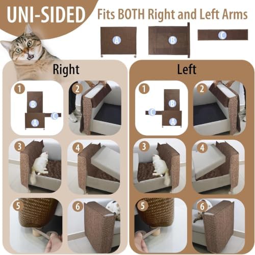 Oroonoko Cat Scratch Couch Protector, Couch Protector from Cat Claws - Image 6