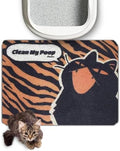 Lukamoo® Cute Cat Litter Mat, for Kitty Litter & Cat Litter Box, Independent by Lukamoo