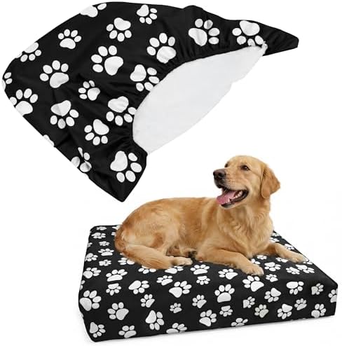 DUKE&LEFTY Furever Dogbed SLIPCOVER-Soft Stretchy Petbed Cover-Universal-Easy by DukeLefty