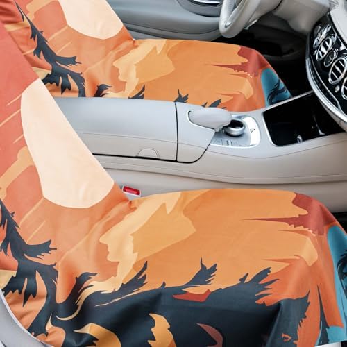 Hahafelt 2 Pack Car Seat Towel Cover - Image 5