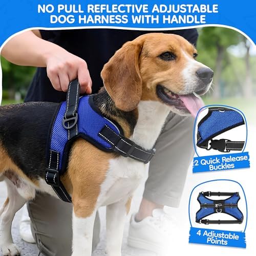 No Pull Reflective Adjustable Dog Harness - Image 2