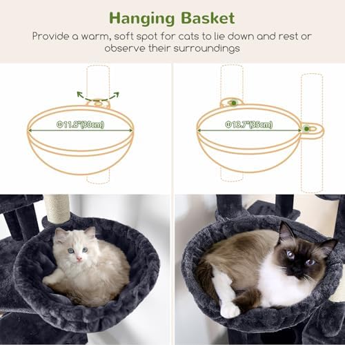 Globlazer Sturdy Extra Large Cat Tower - Image 4