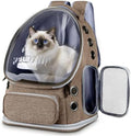 Cat Backpack Carrier Clear Bubble Window by pawstrip
