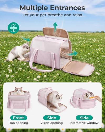 BAGSMART Rolling Cat Carrier - Image 6